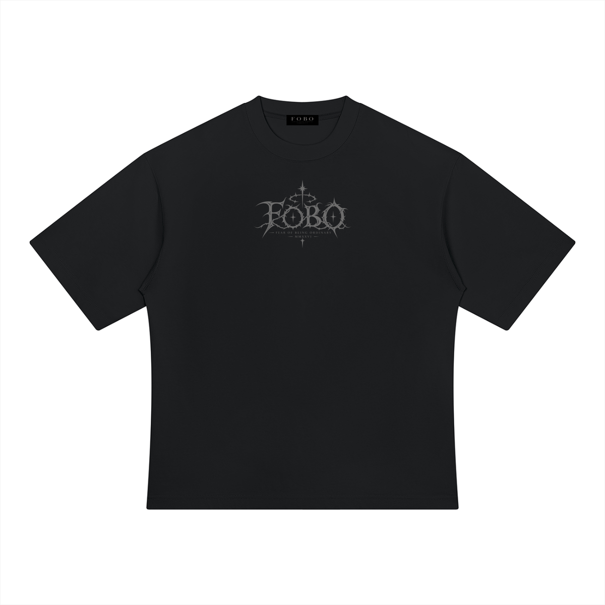 FOBO- heavyweight oversized angel tee
